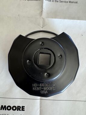NWT Harley-Davidson Black Oil Filter Wrench with Branded Packaging